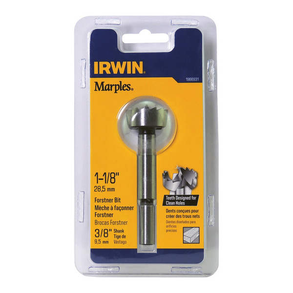 Irwin BIT DRILL FORSTNR 1-1/8"" 1966931